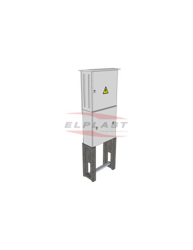 Elektroměrový rozvaděč PER 1-2V/3f/40 pilíř (MODUL)