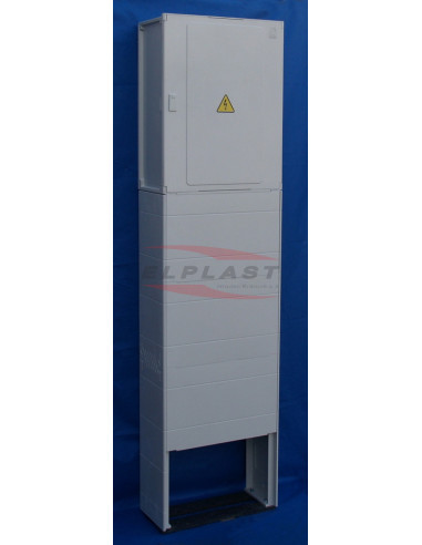 Prázdná skříň a pilíř - ER2/NK-7-C/DIN