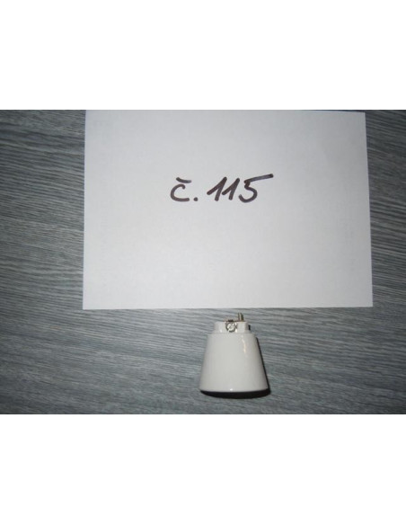 115. Objímka porcelánová E27 1334-607 vestavná